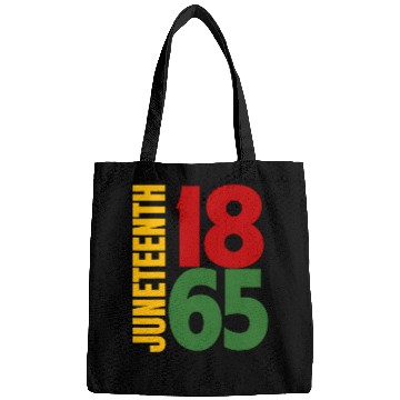 Discover Black Proud African American For Juneteenth Bags