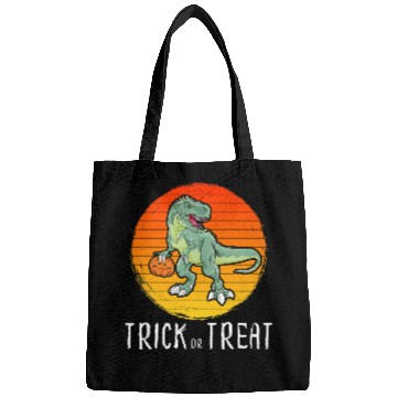 Discover Trick or Treat Halloween Dinosaur T Rex Bags