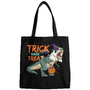 Discover Trick Or Treat Saurus With Pumpkin Halloween Bags