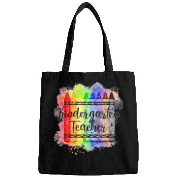 Discover Funny Kindergarten Teacher Crayon Back To School Bags