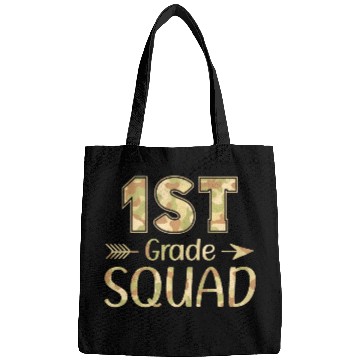 Discover 1st Grade Squad Teacher & Student Camo Back To Bags