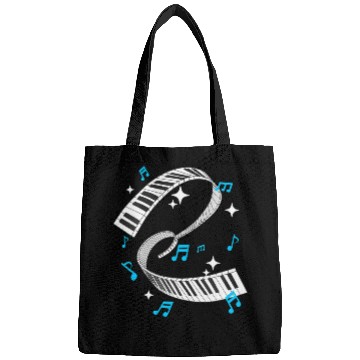 Discover Piano Player Product Piano Teacher Keyboard Notes Bags