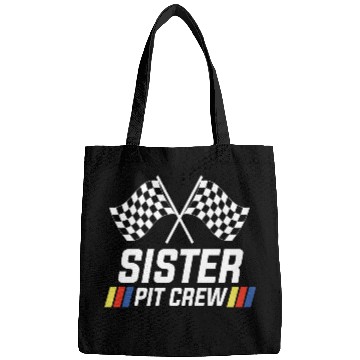 Discover Pit Crew Sister Matching Racer Drag Racing Bags