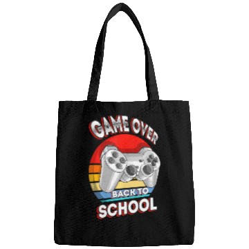 Discover Funny Game Over Teacher Student Controller Back Bags