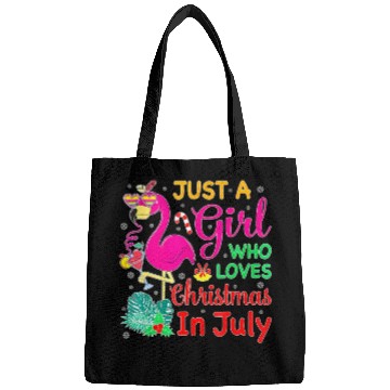 Discover Just A Girl Who Loves Christmas In July And Bags