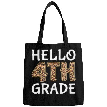Discover Back to School Fourth Grade Hello 4th Grade Bags
