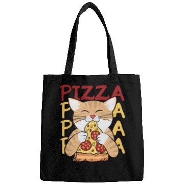 Discover Cat Love Pizza Bags