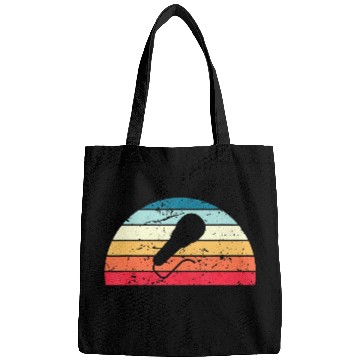 Discover Karaoke Sunset distressed Sunrise Bags