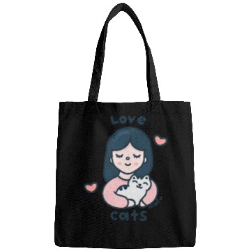Discover Kawaii Cat Lover Bags