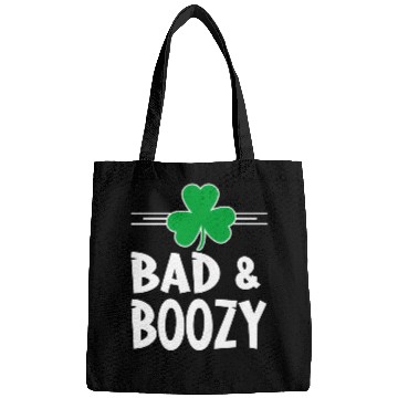 Discover Bad And Boozy St Patricks Day Drinking Shamrock Ir Bags