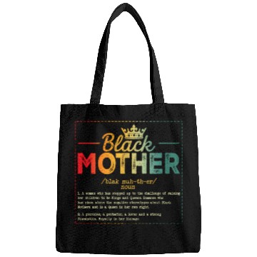 Discover Black Mother African Americans Mothers Day Junetee Bags