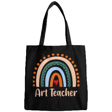 Discover Art Teacher Boho Rainbow Back To School Bags