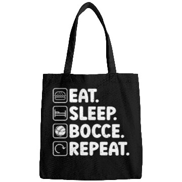 Discover Eat Sleep Bocce Repeat Bocce Ball Bags