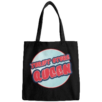 Discover Thrift Store Queen red blue Bags