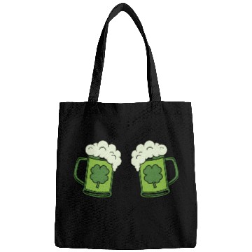 Discover Drinking Green Beer Boobs Shamrock Irish Patric Bags