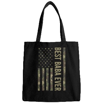 Discover Best Baba Ever Us American Flag Camo For Fathers Bags