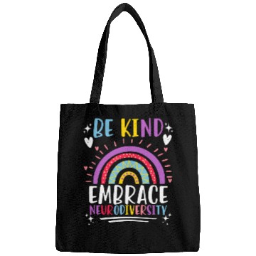 Discover Be Kind Embrace Neurodiversity Awareness Bags