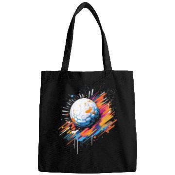 Discover Golf Ball Graffiti Golfing Golfer Golf Player Bags
