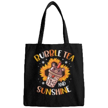 Discover Bubble Tea And Sunshine Boba Tea Drinker Bags