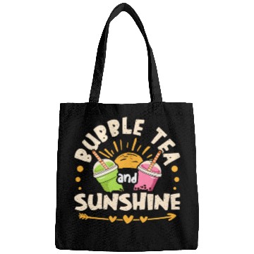 Discover Bubble Tea And Sunshine Boba Tea Drinker Bags