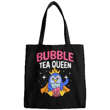 Discover Bubble Tea Queen Boba Tea Drinker Korean Drink Bags