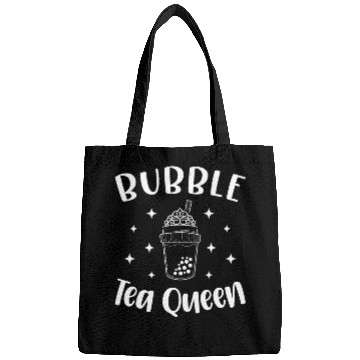 Discover Bubble Tea Queen Boba Tea Drinker Korean Drink Bags