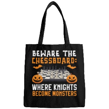 Discover Chess Halloween Trick Or Treat Chess Board Game Bags