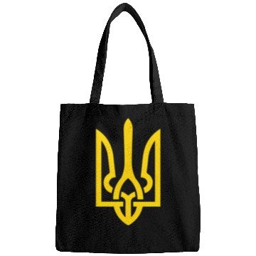 Discover Ukraine Trident Symbol Middle Ukrainian Zeleny Bags