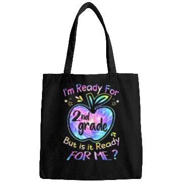 Discover Ready for 2nd Grade Tie Dye Back to School Team Bags