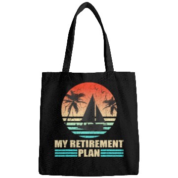 Discover Retro Sailing Distressed Retirement Plan Bags