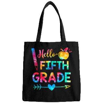 Discover Tie Dye Hello 5th Grade Teachers Students Back To Bags