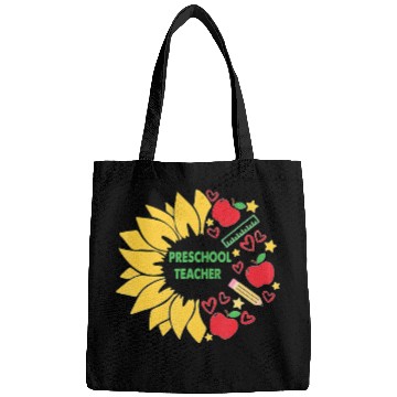 Discover Preschool Teacher Sunflower Back To School Bags