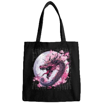 Discover Japanese Dragon Retro Asian Oriental Dragon Cool Bags