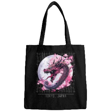 Discover Japanese Tokyo Dragon Asian inspired retro 80’s Bags
