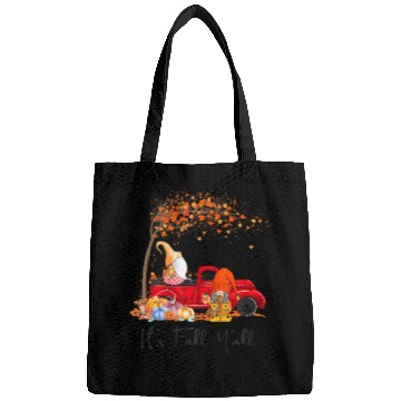 Discover It's Fall Y'all Girls Fall Vibes Autumn Leaves Bags