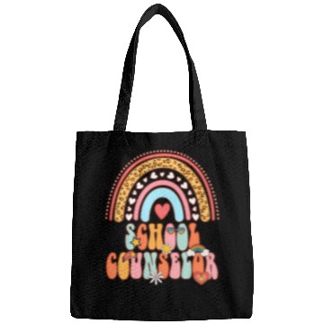 Discover School Counselor Groovy Back to School Bags