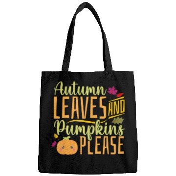 Discover Autumn Leaves and Pumpkins Please - Fall Leaves Bags