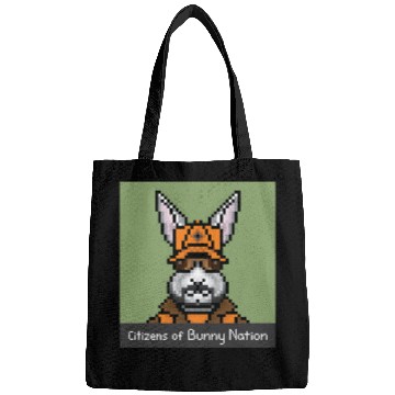 Discover Citizens of Bunny Nation NFT #59 Artwork Bags