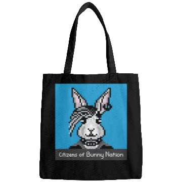 Discover Citizens of Bunny Nation NFT #55 Artwork Bags