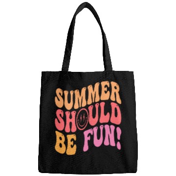 Discover Summer Should Be Fun Aesthetic Bags