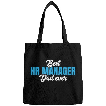 Discover Best HR Manager Dad Funny Father's Day Human Bags