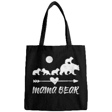 Discover Mama Bear Bags With Four Bear Cubs