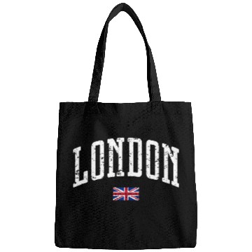 Discover London Flag City Bags