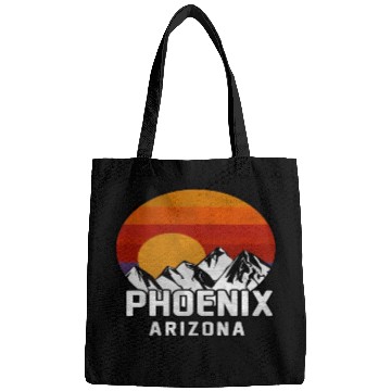 Discover Phoenix Arizonna Mountain Sunset Bags