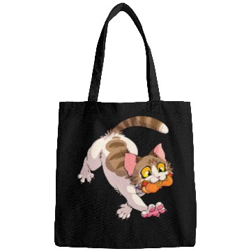 Discover Cat Jiggle Jiggle in Kitty Got The Glizzy Meow Bags