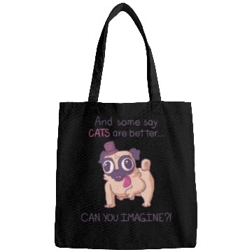 Discover Pug With Hat Bags