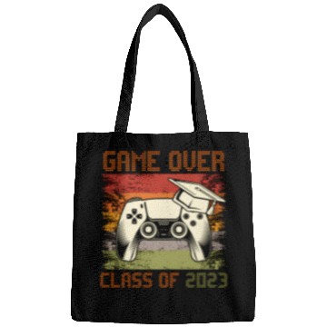 Discover Game Over Class Of 2023 Senior 2023 School Bags