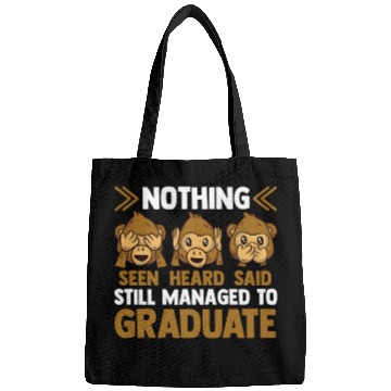 Discover Graduate School Monkey Bags