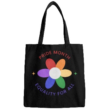Discover Colorful Pride Month Logo Bags