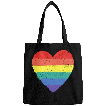 Discover rainbow heart Bags